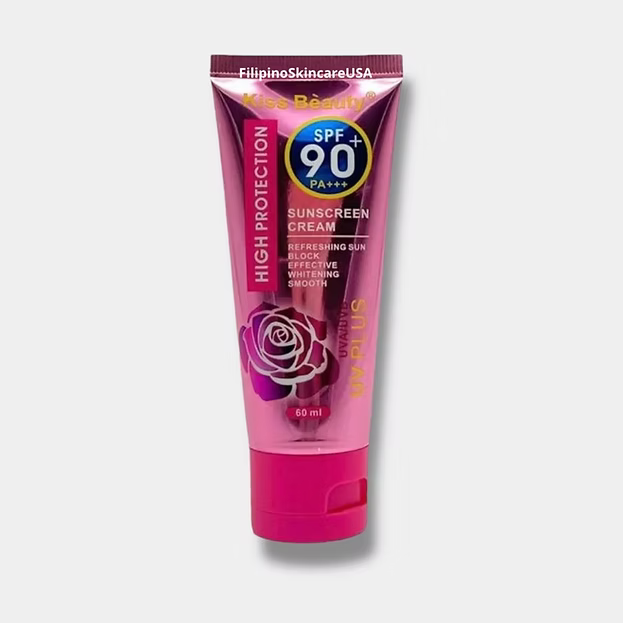 Kiss Beauty - High Protection Sunscreen cream UV Plus SPF 90+++ (60ml)