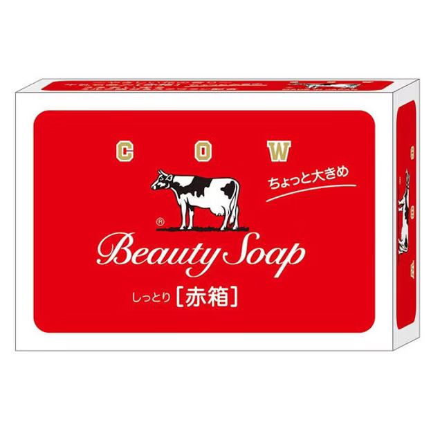 Japanese Cow Beauty Red Soap 90g