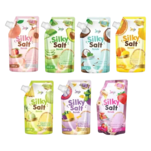 Joji Secret Young Silky Salt Body Scrub exfoliating glowing skin spa