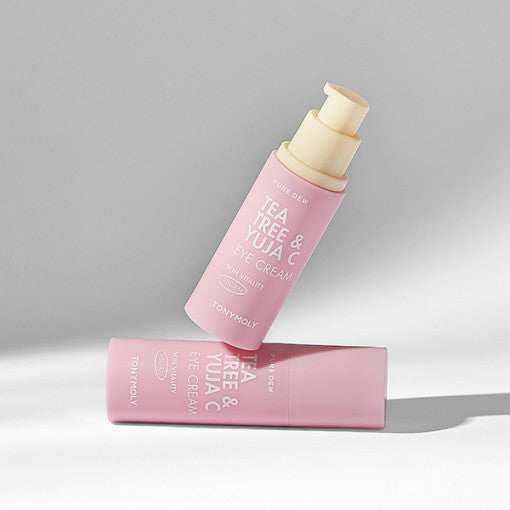 TONYMOLY Pure Dew Tea Tree & Yuja C Eye Cream 30ml - Image 2