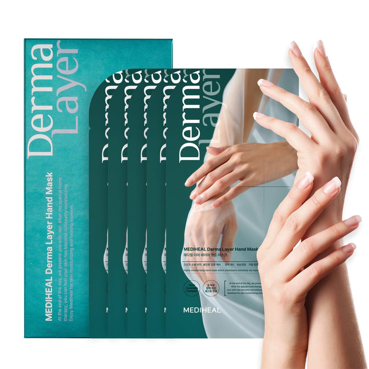 MEDIHEAL Derma Layer Hand Mask 14ml X 5ea - Image 2