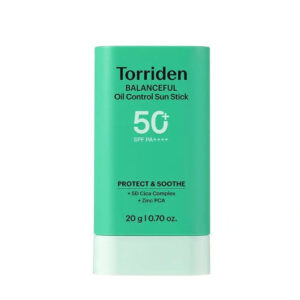 Torriden Balanceful For Men Cica Oil Control Sun Stick SPF50+ PA++++ 20g